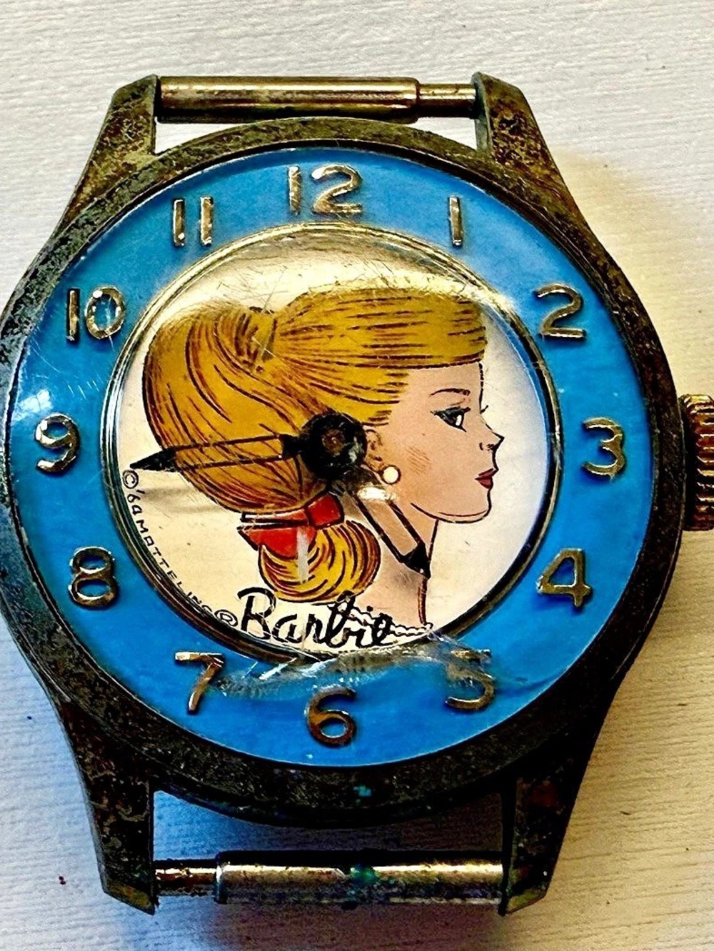 Barbie Vintage Blue Watch